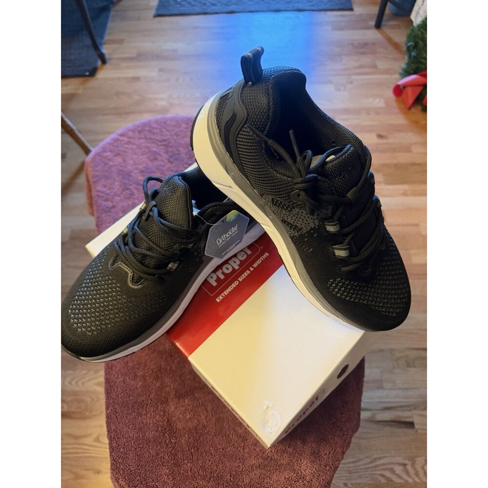 NEW in Box — Propet Ultra Women’s Walking ShoesSize 10½ Wide • Black/Grey